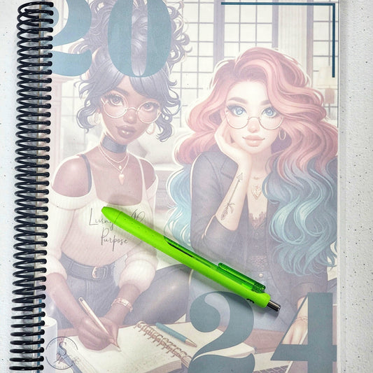 2024 Planner : Live With Purpose