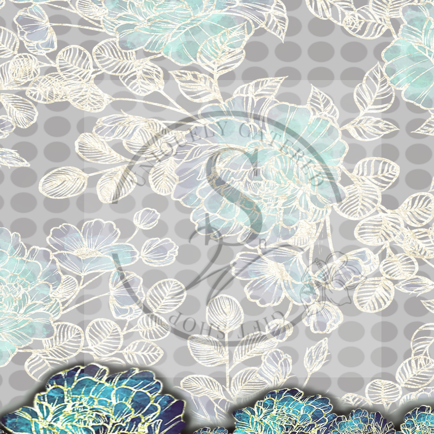 SnW Gifts Notepads l Scheduling l Stay Productive Blue Roses Notebooks & Notepads