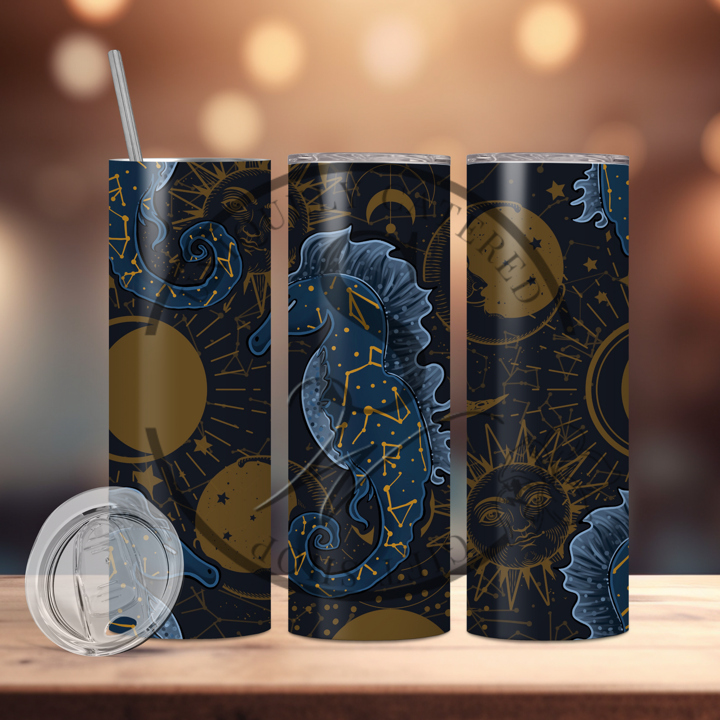 Hex Rejects Sealestial Skinny 20oz Stainless Tumbler