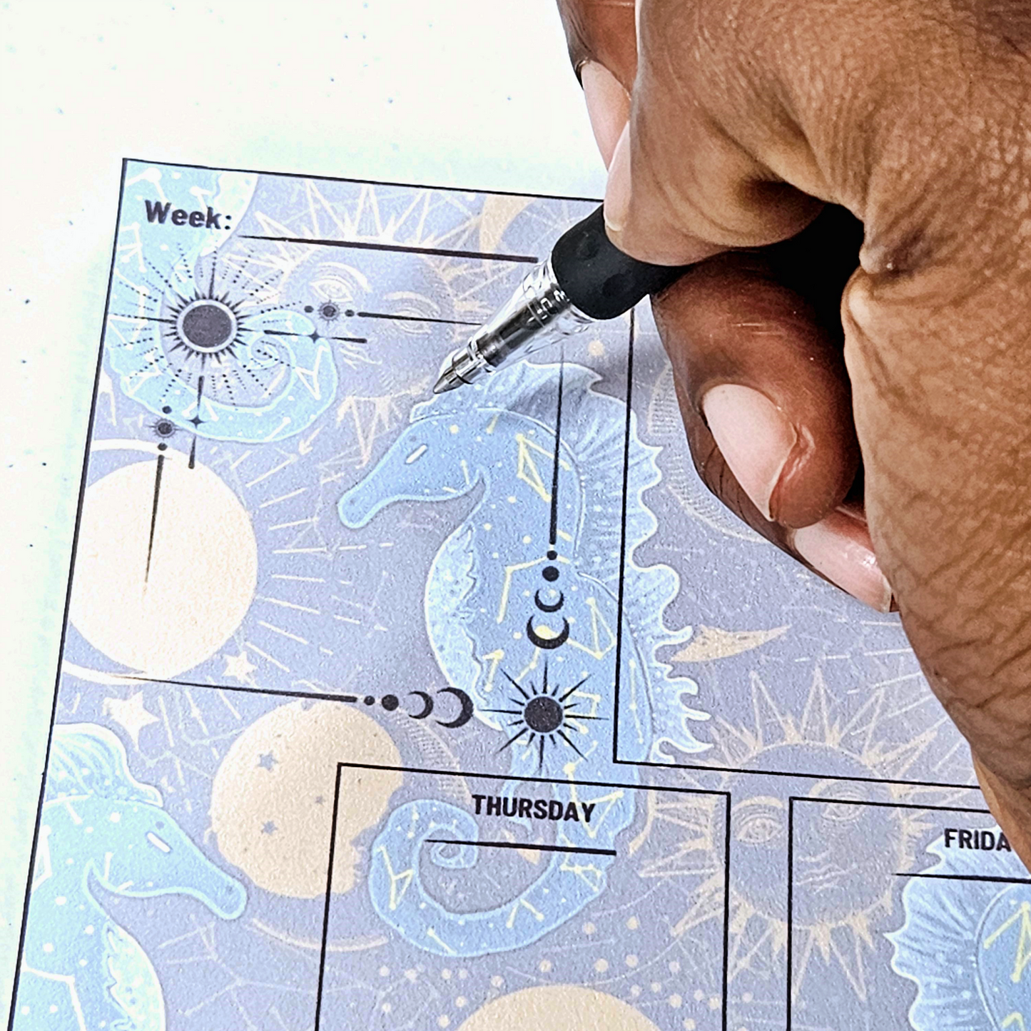 Hex Rejects Sealestial Weekly Notepad Planner
