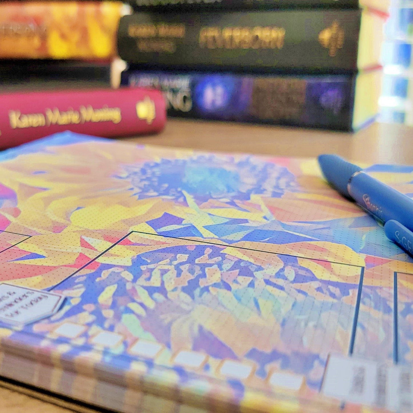 Anarky Sunflowers Daily Notepad Planner