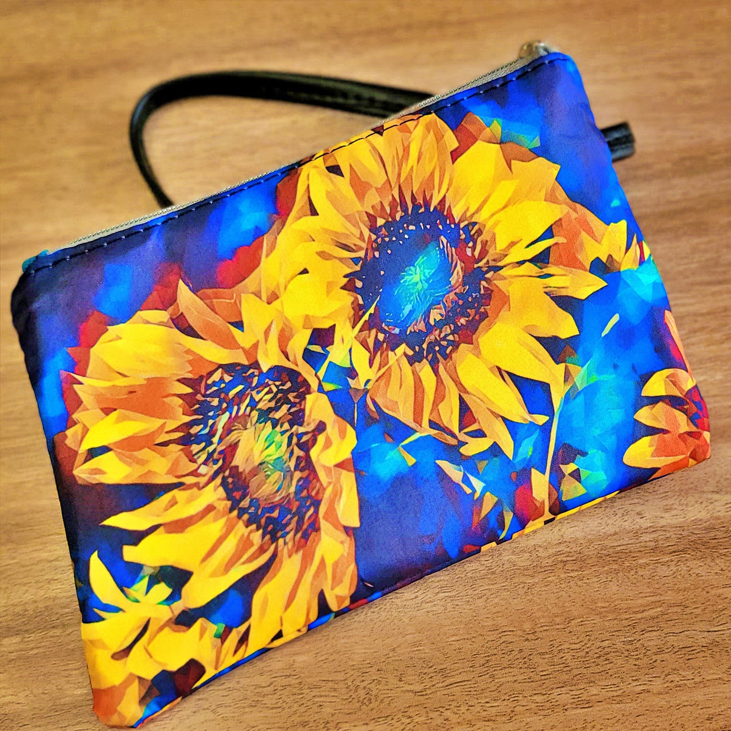 Anarky Sunflowers Wristlet