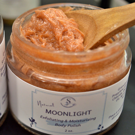 Body Polish : Moonlight Foaming Sugar Scrub- SnW Gifts