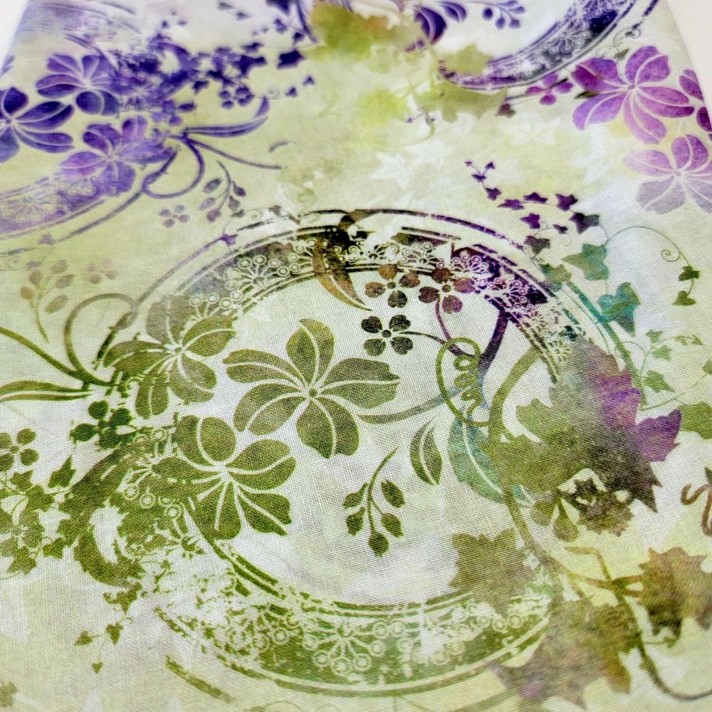 Design My Own! - Flower Fabric Green Dream Handbags
