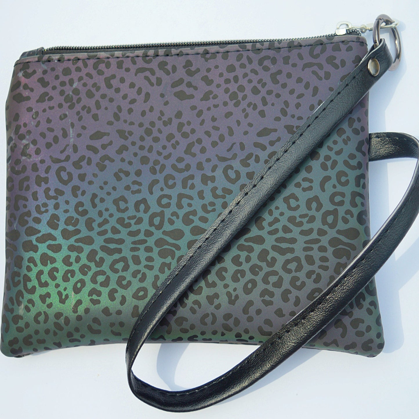SnW Gifts Holographic Leopard Wristlet Wristlet