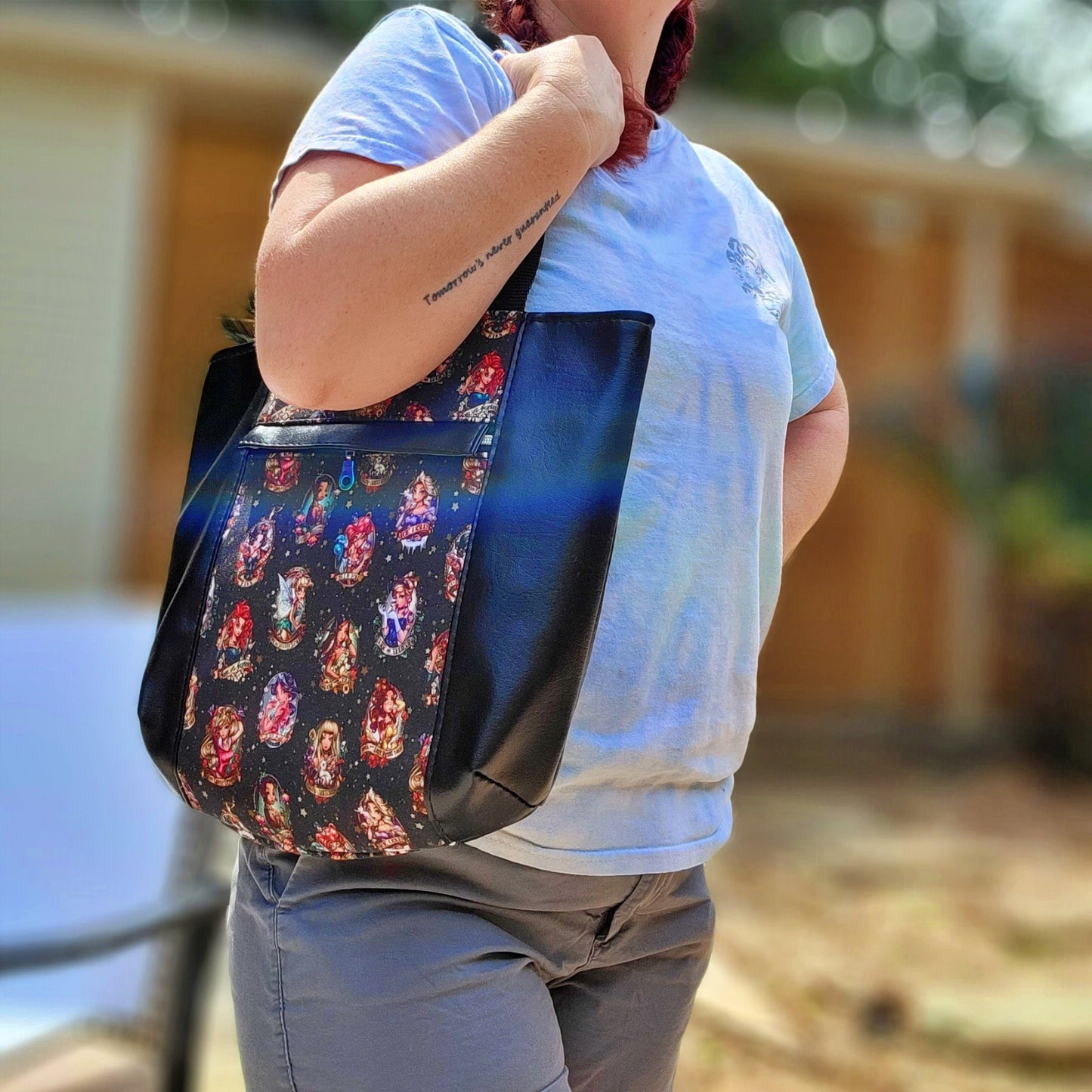 Tattooed Princesses Tote : Pelican Bag Totes- SnW Gifts