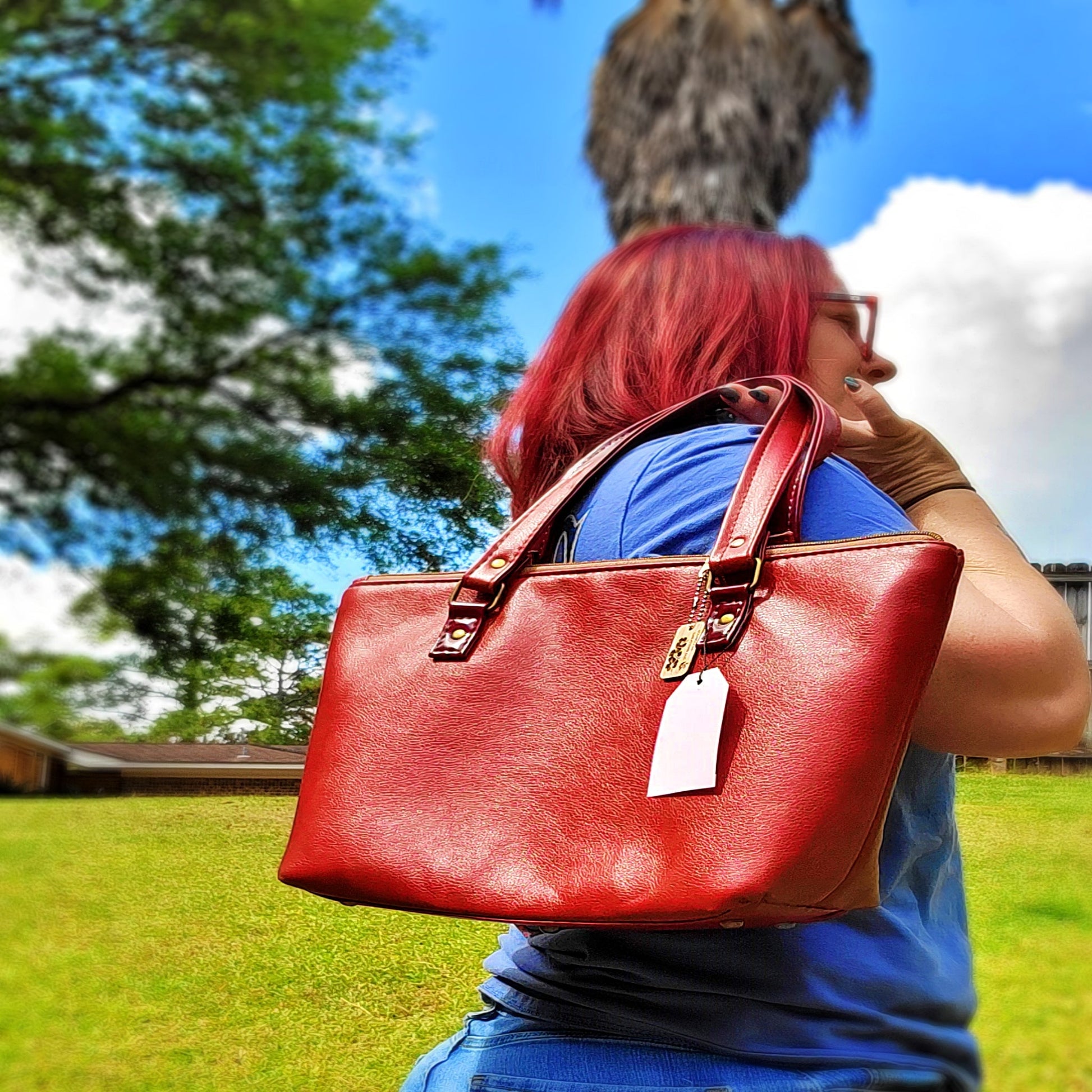 Tote : Feels Like Leather! Totes- SnW Gifts