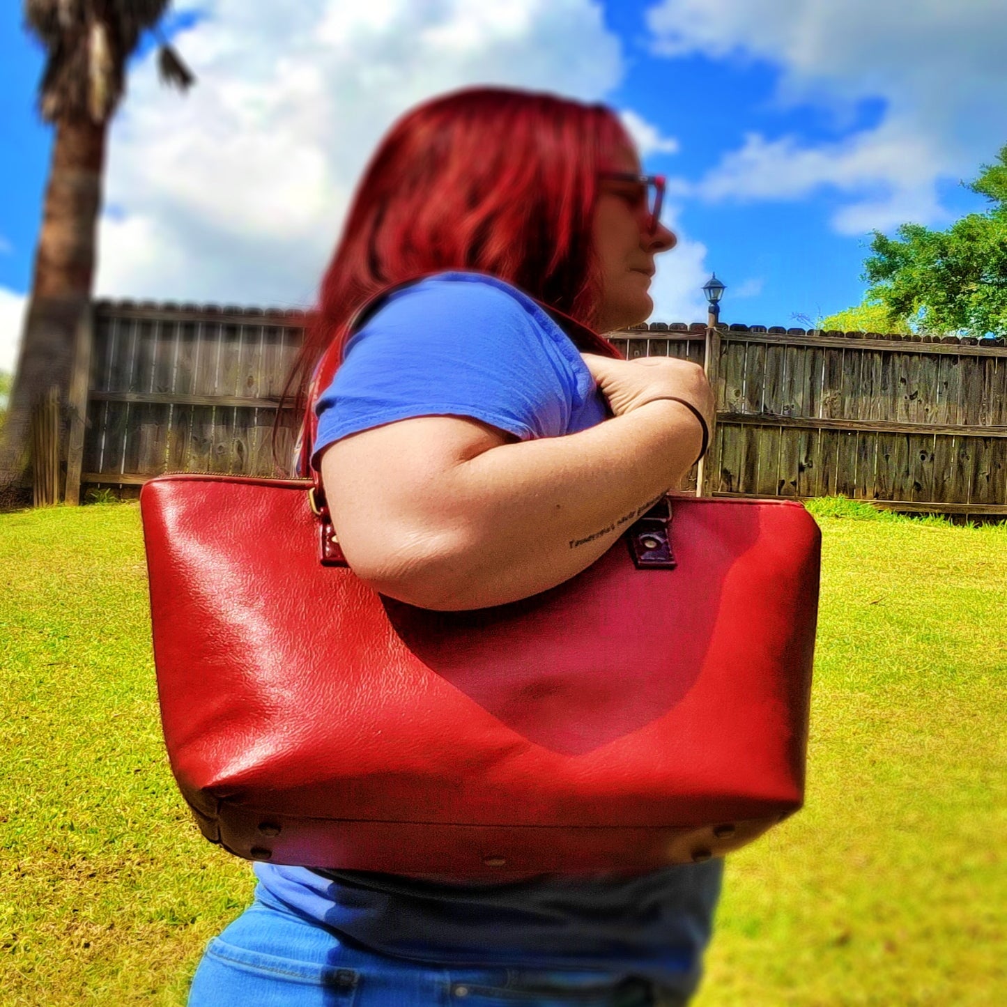 Tote : Feels Like Leather! Totes- SnW Gifts