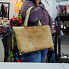 Feels Like Buckskin Tote Handbag