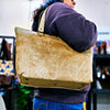 Feels Like Buckskin Tote Handbag