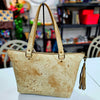 Feels Like Buckskin Tote Handbag