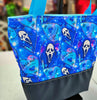 Call Me Blue Galaxy Scream Tote Bag; Pixie Tote