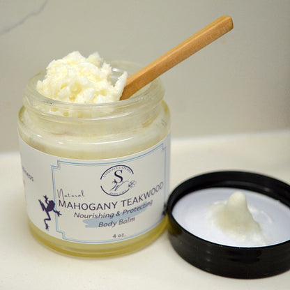 Body Balm : Mahogany Teakwood Whipped Body Butter- SnW Gifts