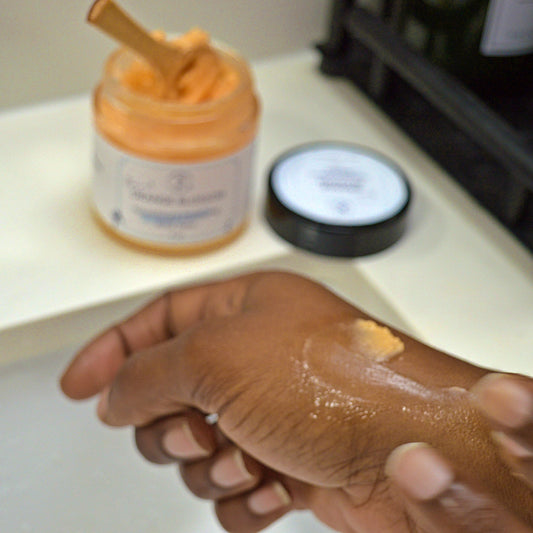 Body Polish : Orange Blossom Foaming Sugar Scrub- SnW Gifts