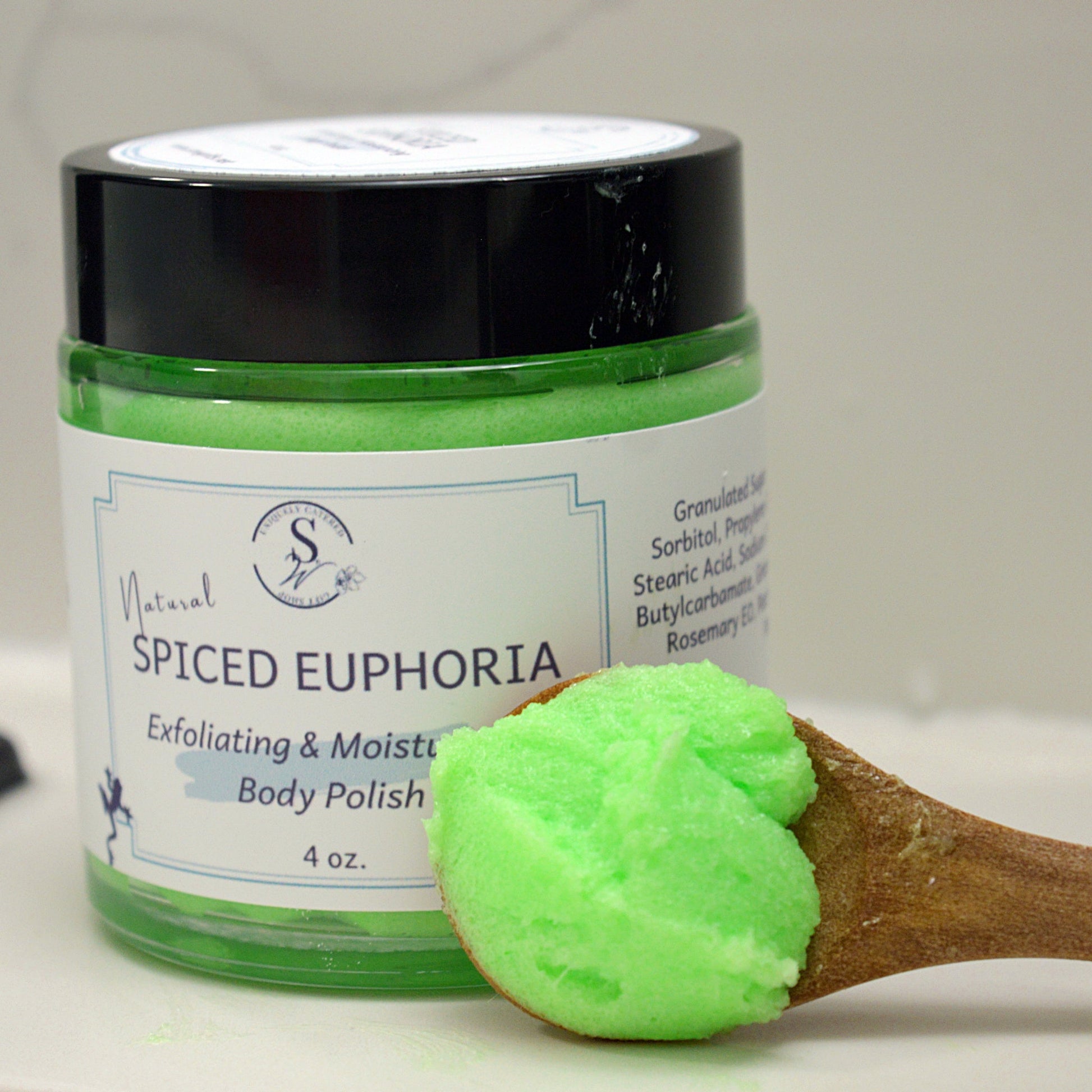 Body Polish : Spiced Euphoria Foaming Sugar Scrub- SnW Gifts