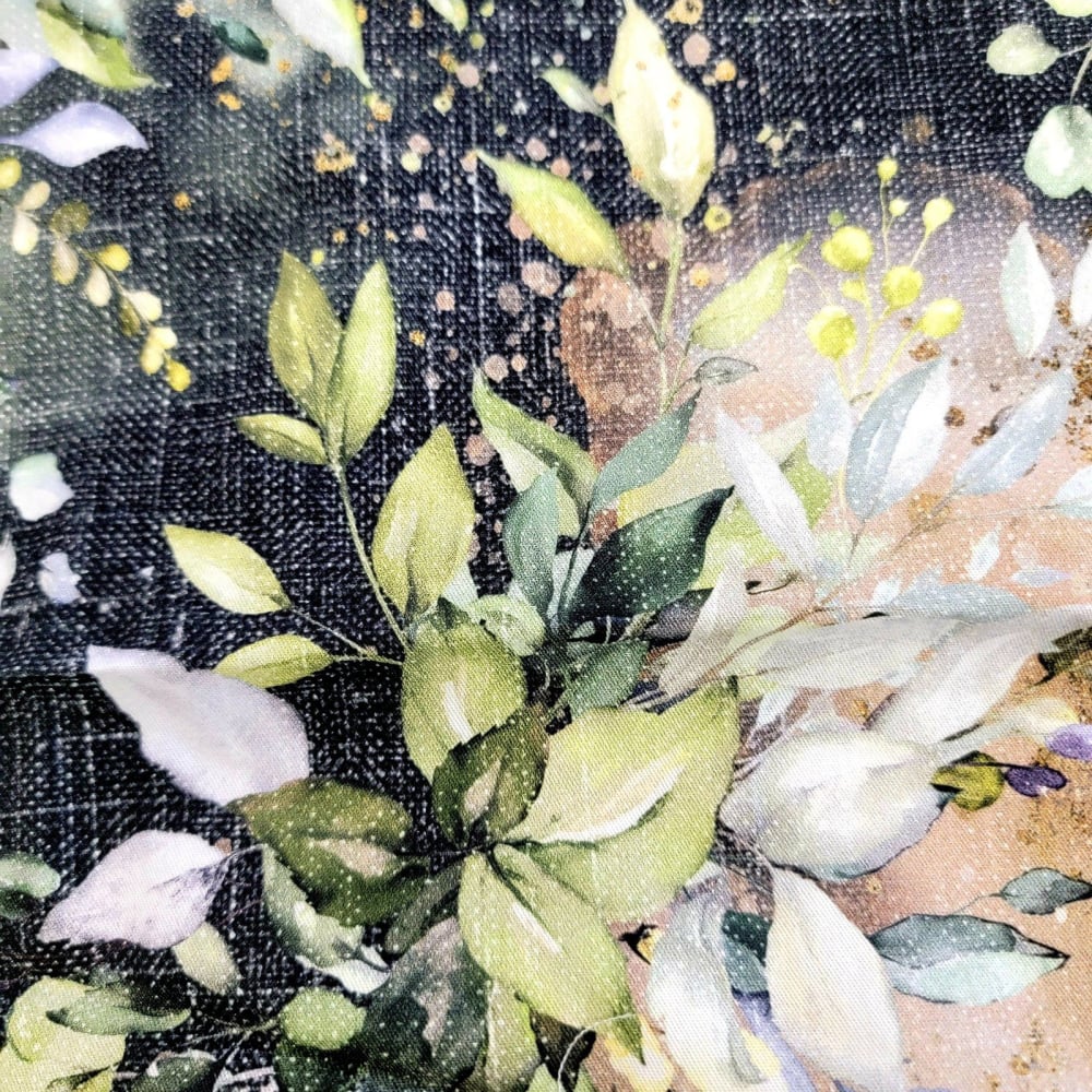 Design My Own! - Flower Fabric Leafy Green Handbags