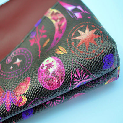 SnW Gifts Pouch : Wiccan Harlequin Travel Case Pouches